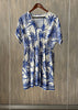 Vestido corto palmeras