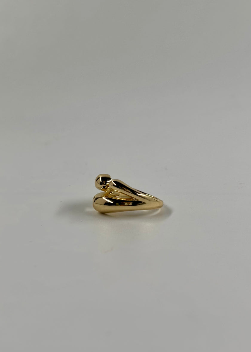 Anillo gotas dobles