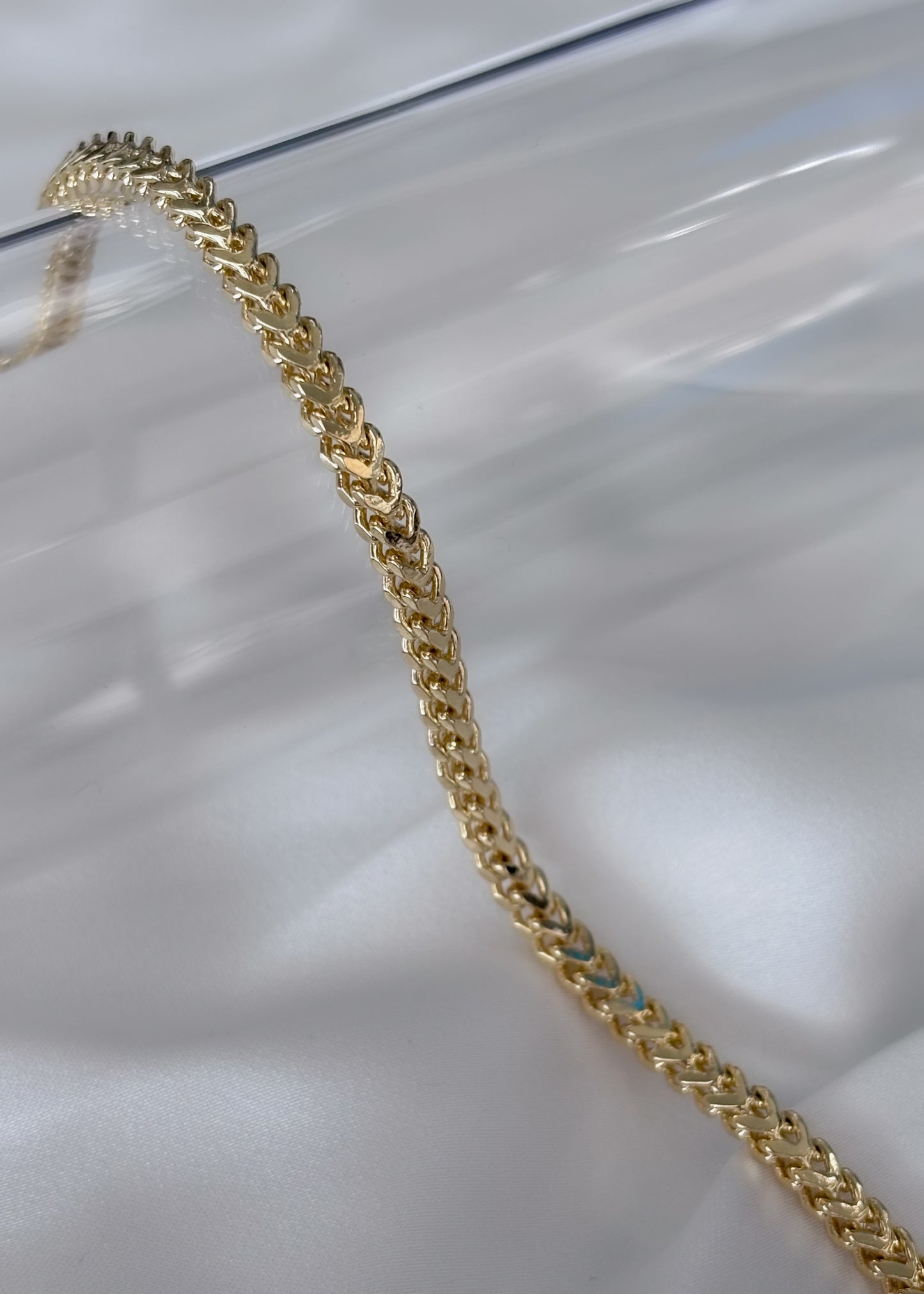 Pulsera víbora dorada