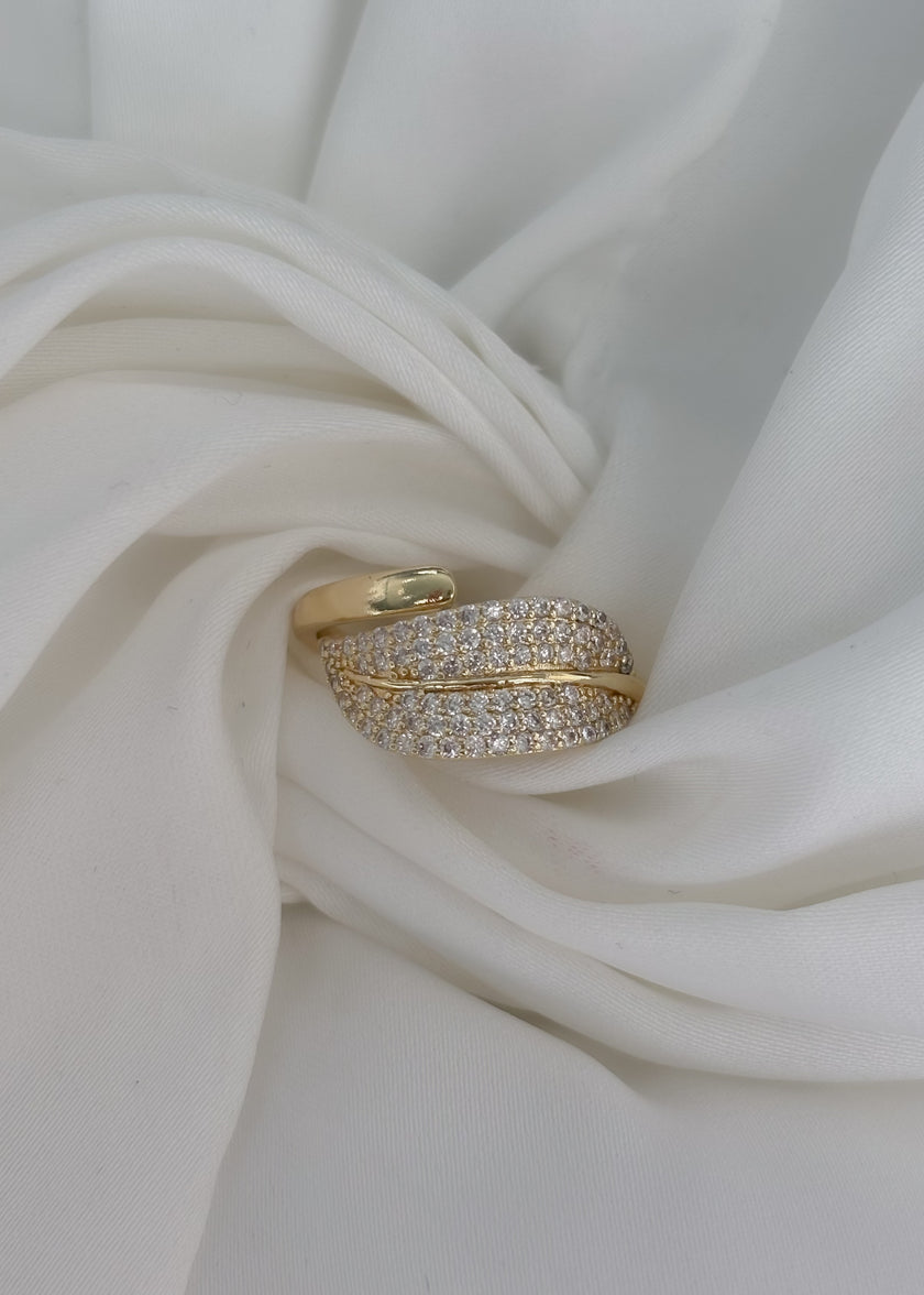 Anillo hoja