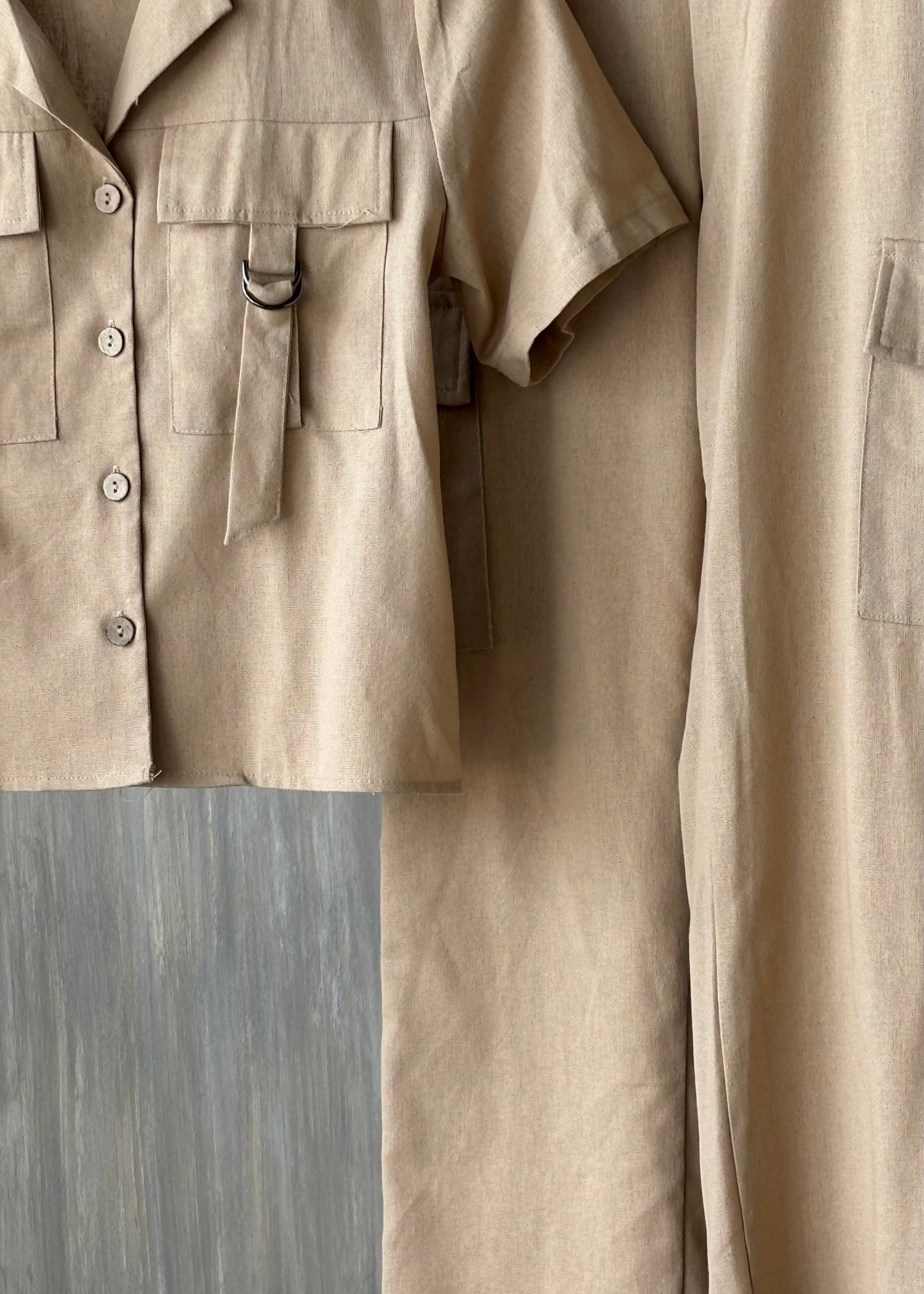 Set camisa y pantalón cargo