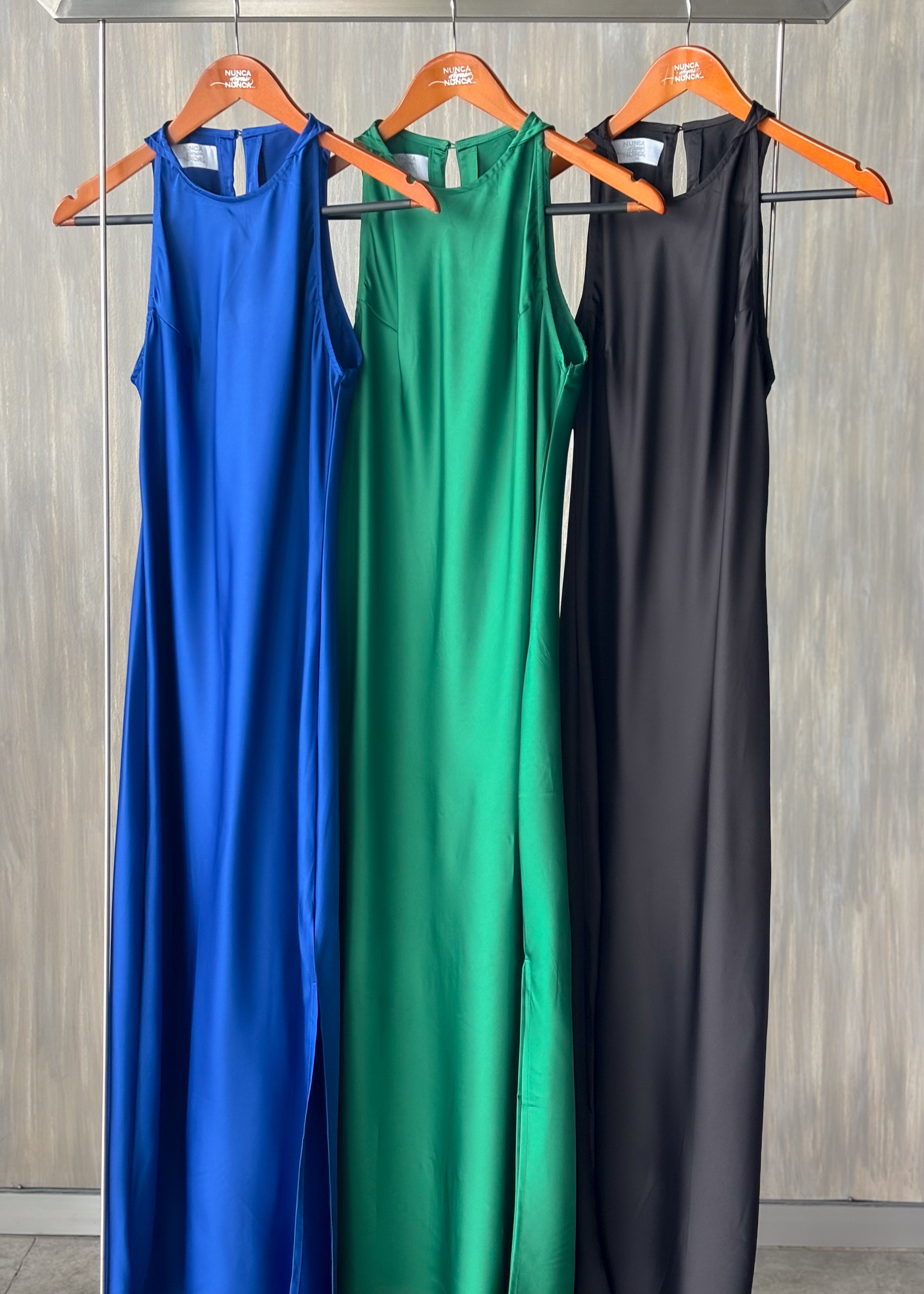 Vestido satinado