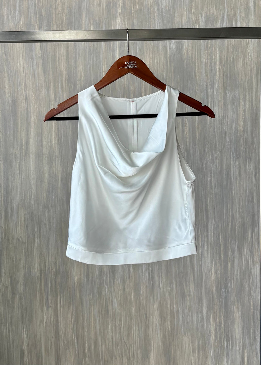 Blusa satinada