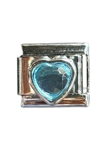 Charm piedra corazón