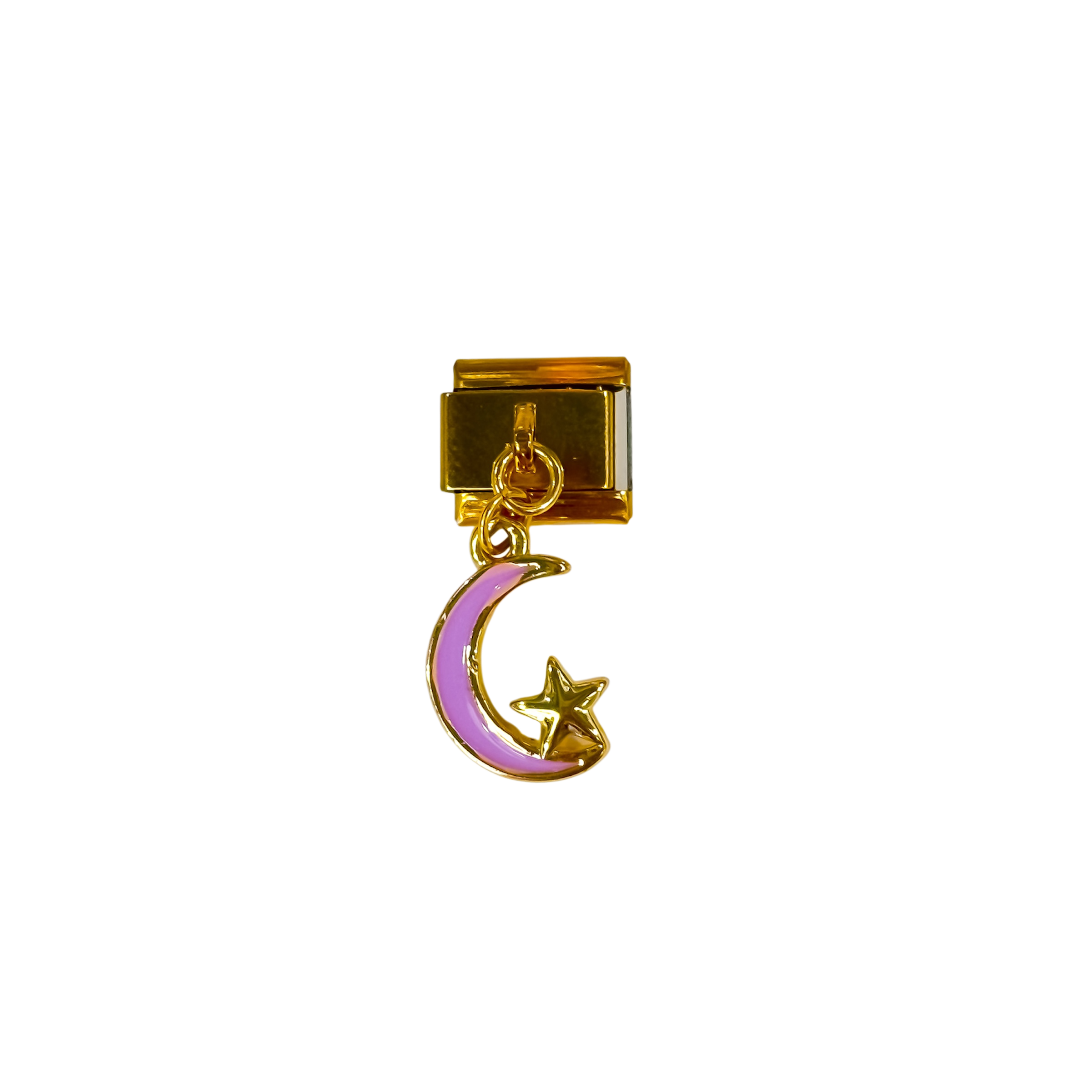 Charm con dije luna y estrella
