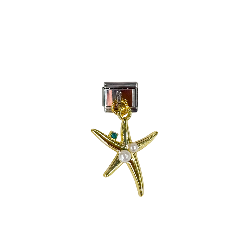 Charm con dije estrella gigante