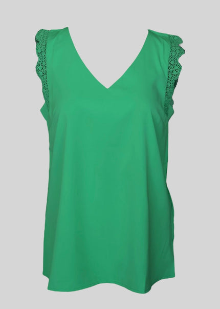 Blusa tirante bordado