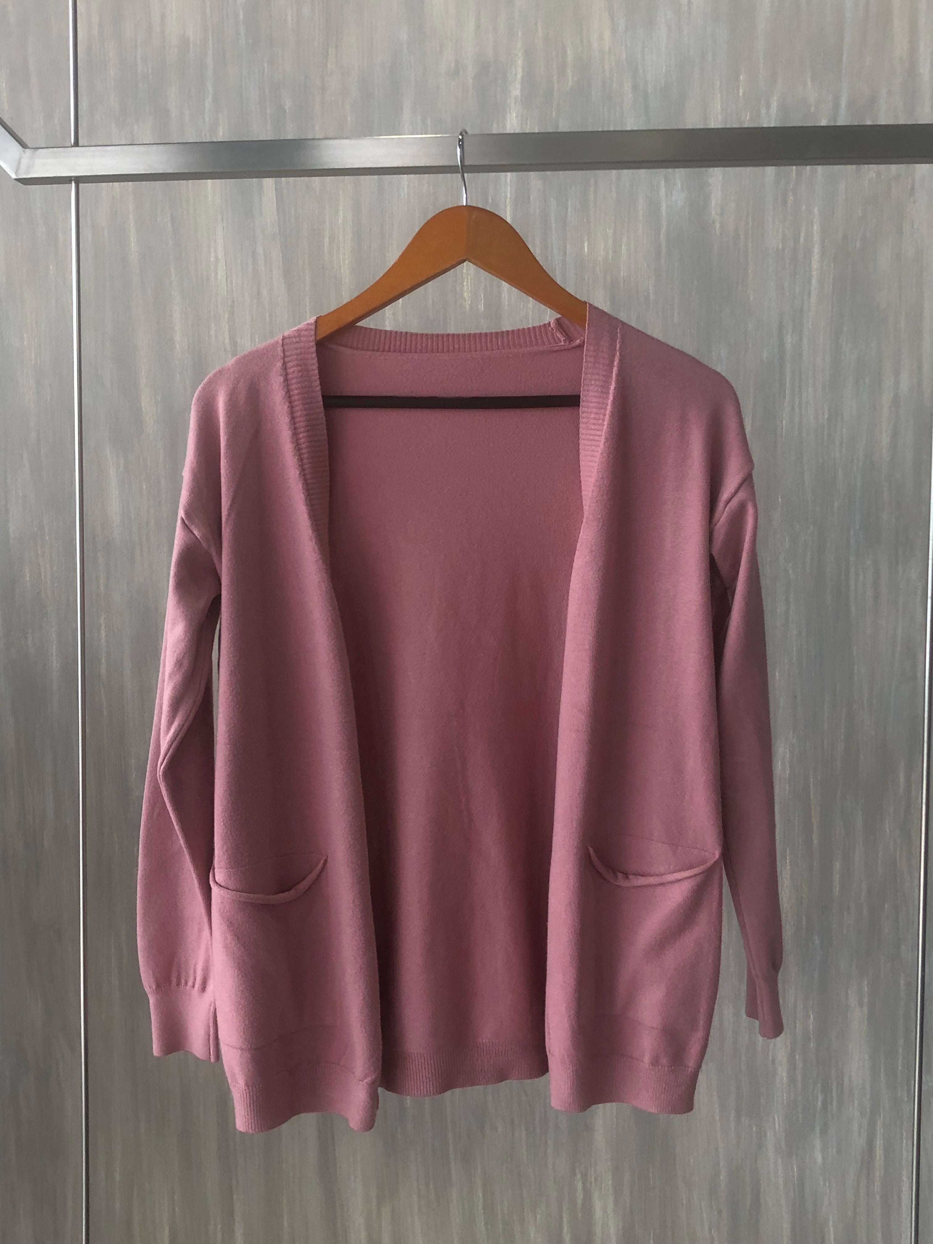 Suéter básico abierto BODEGA