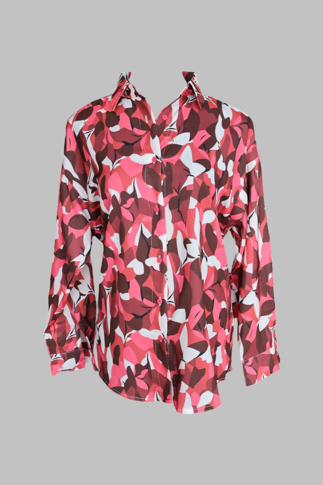 Blusa estampada hojas