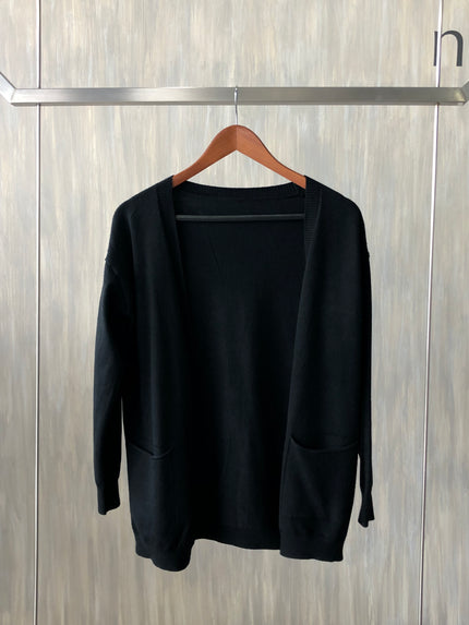 Suéter básico abierto BODEGA