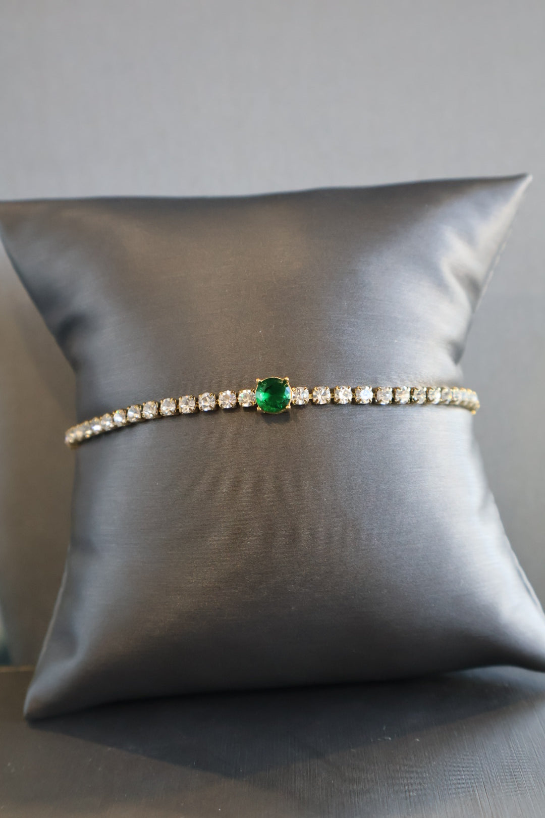 Pulsera brillo verde