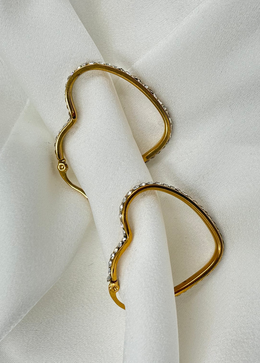 Arracadas de corazón