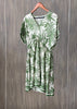 Vestido corto palmeras