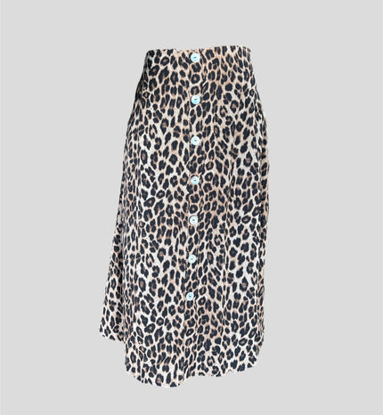 Falda animal print