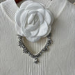 Playera corazón con flor