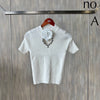 Playera corazón con flor