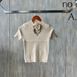 Playera corazón con flor