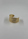 Brazalete grueso dorado