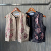 Chaleco con flores