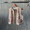Chaleco con flores