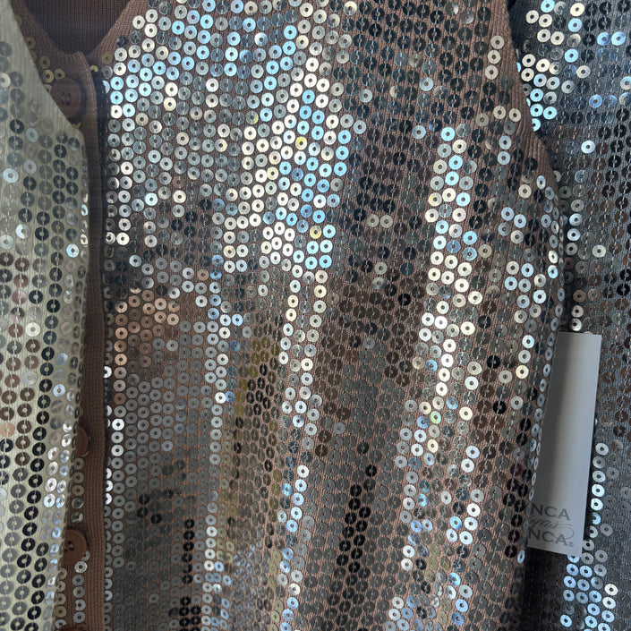 Chaleco de lentejuela