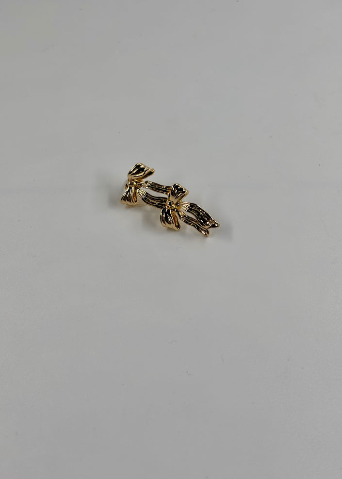 Aretes moño