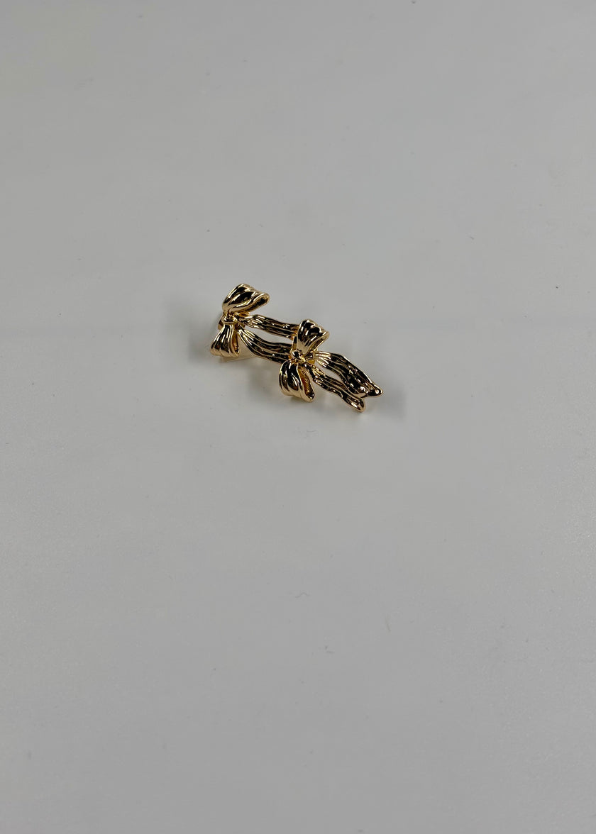Aretes moño