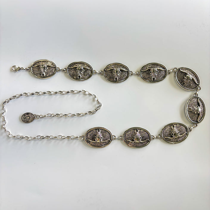 Cinturon metálico Vaca