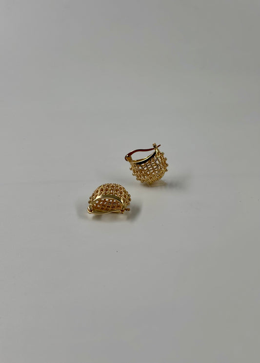 Arete tipo bolsa