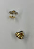Aretes mancha bicolor