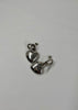 Arete corazón chunky