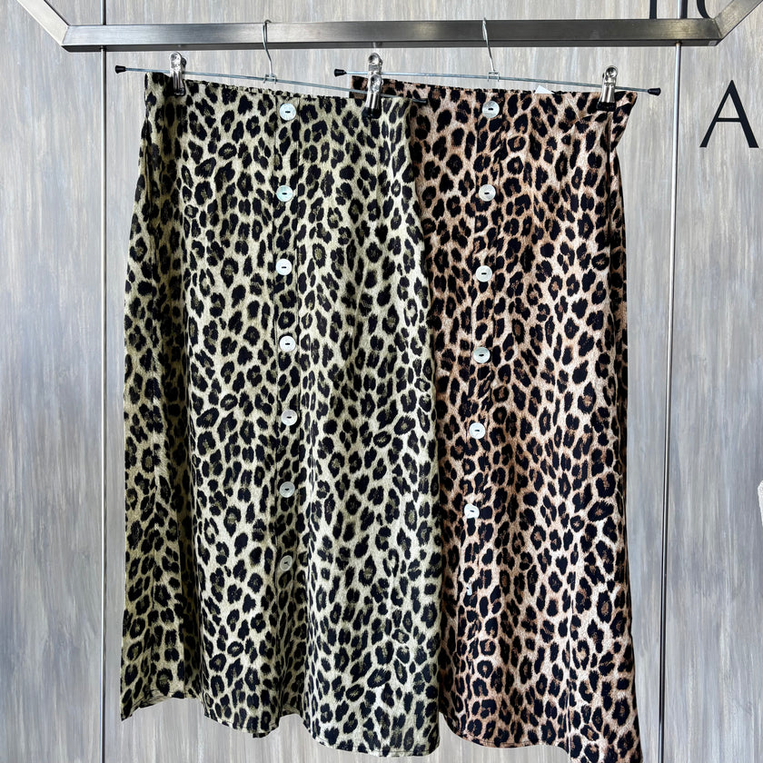 Falda animal print