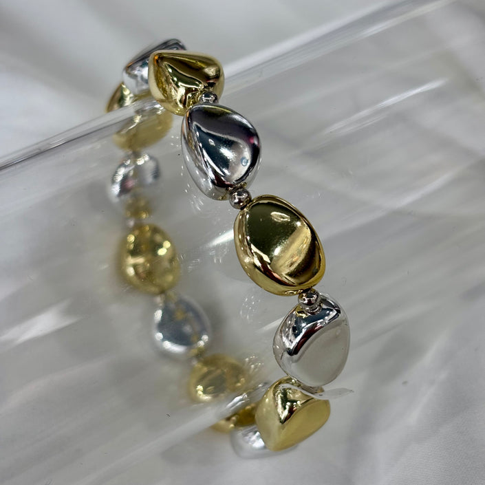 Pulsera bicolor diferentes estilos