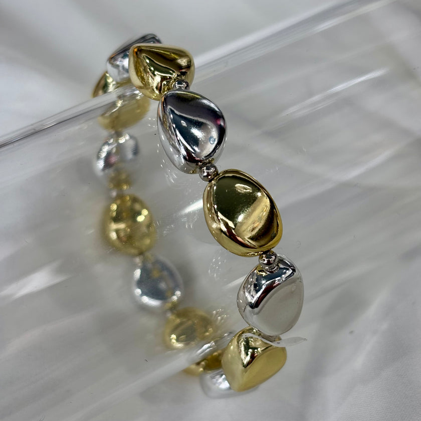 Pulsera bicolor diferentes estilos