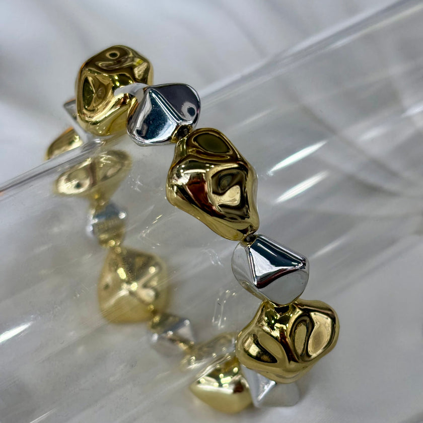 Pulsera bicolor diferentes estilos