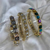 Brazalete con brillos