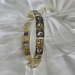 Brazalete con brillos