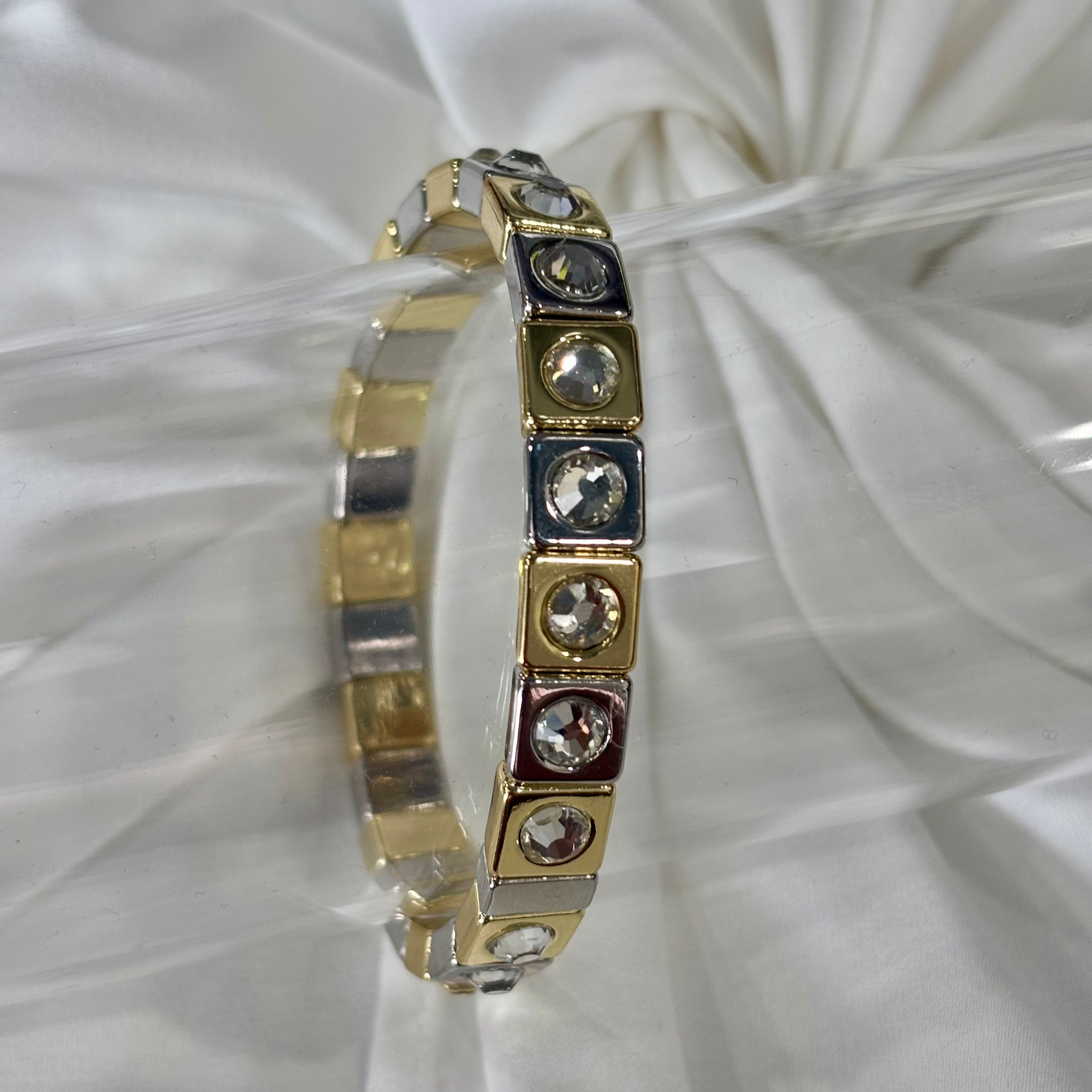 Brazalete con brillos
