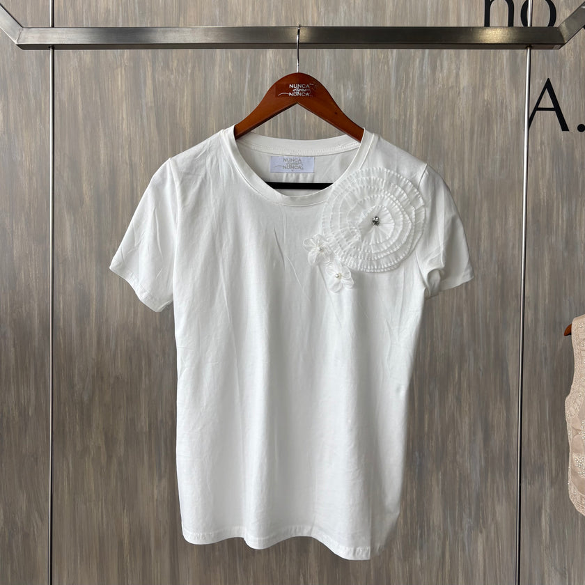 Playera con flores
