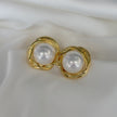 Aretes Perla trenzada