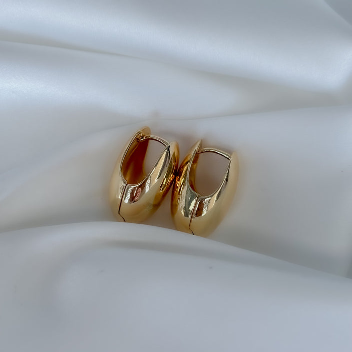 Aretes almendra