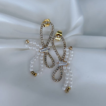 Aretes moño