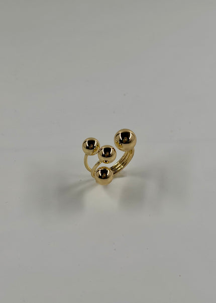 Anillo con esferas