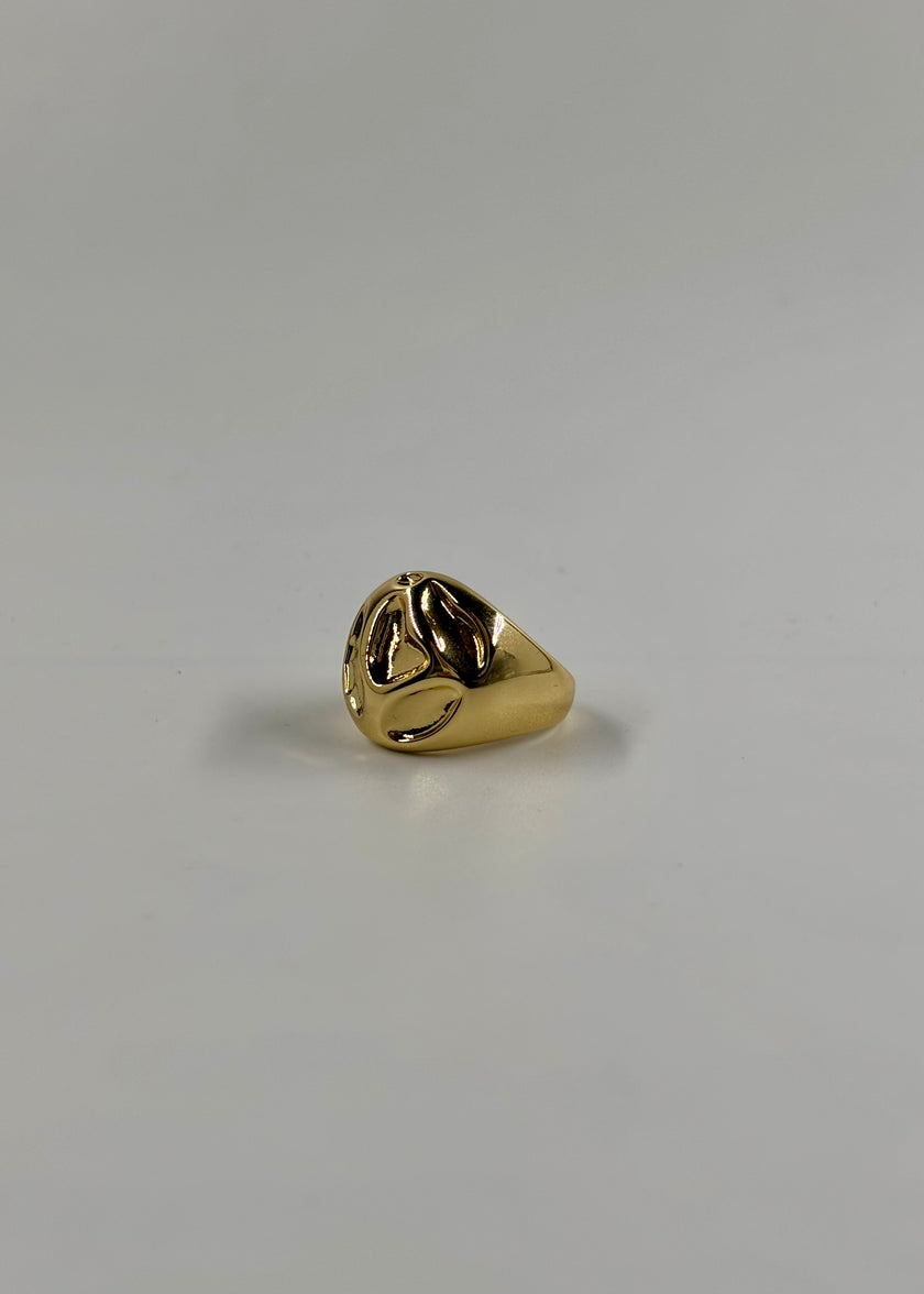 Anillo amartillado grande