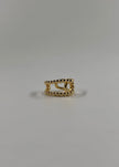 Anillo mitad bolitas
