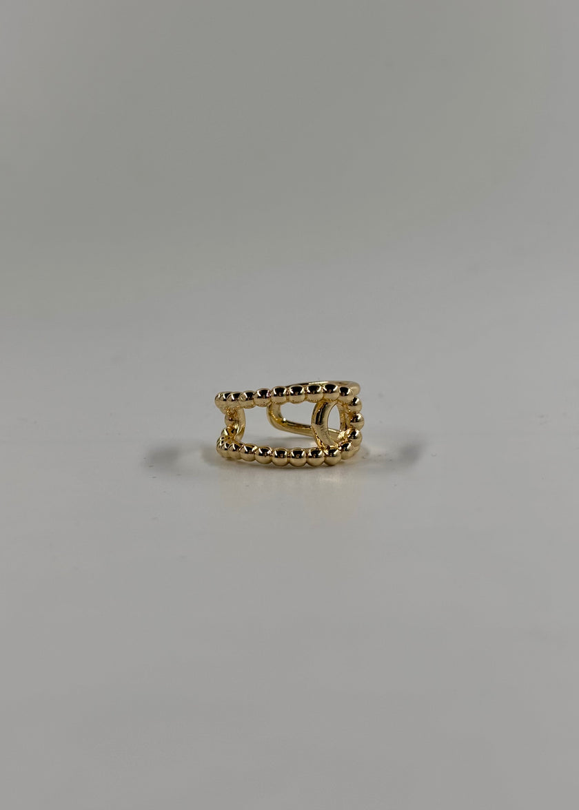 Anillo mitad bolitas