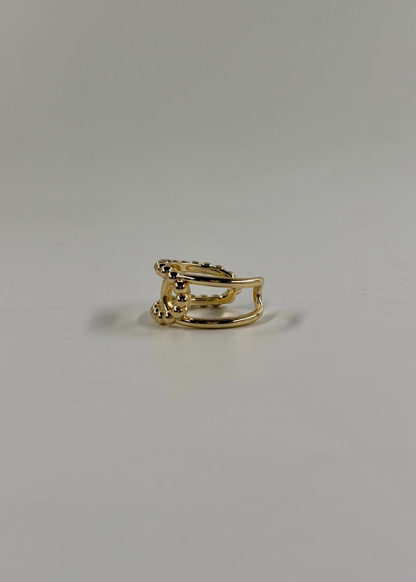 Anillo mitad bolitas