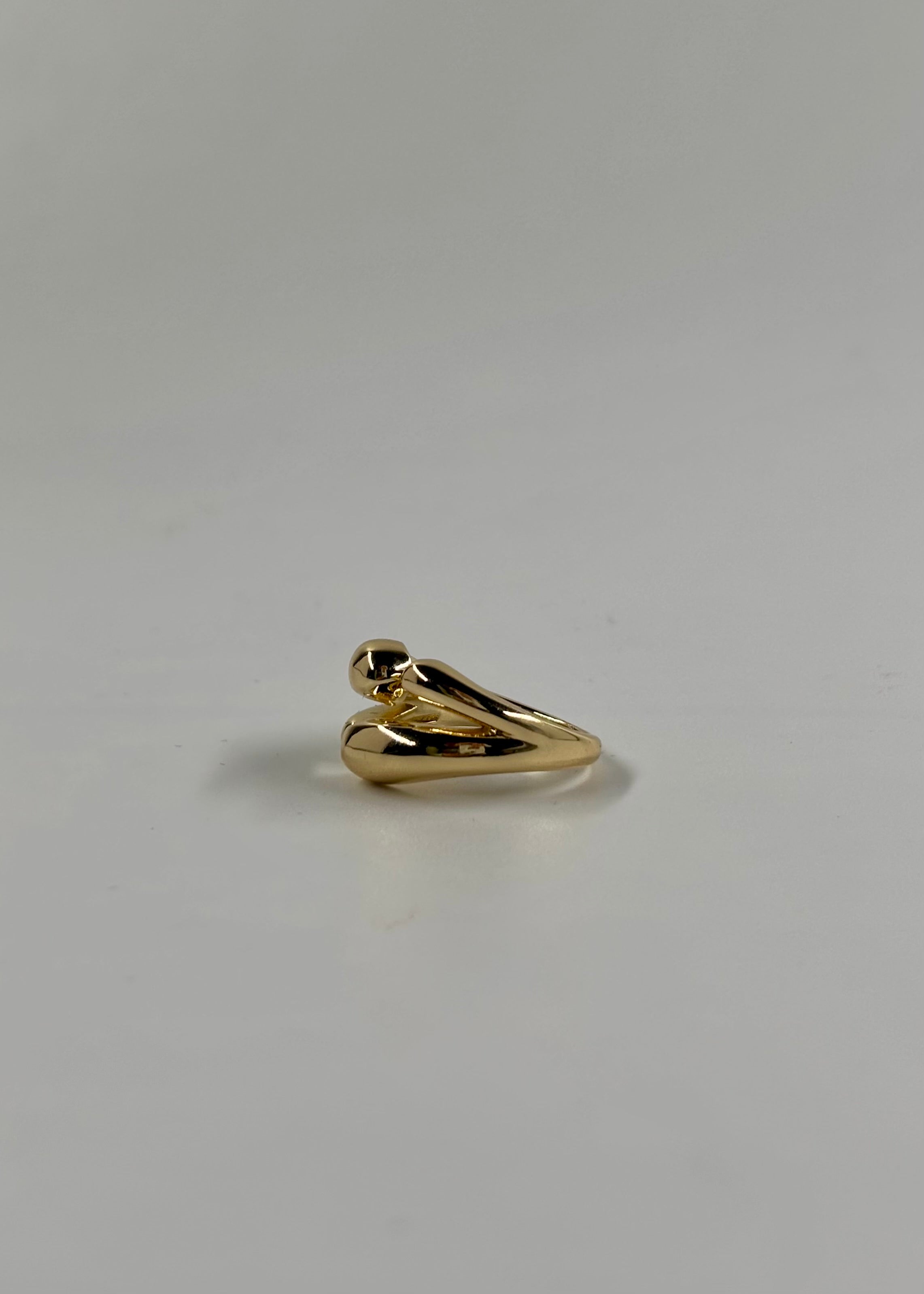 Anillo gotas dobles