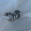 Aretes mini gota alargada