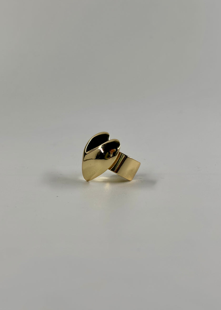 Anillo corazón globo